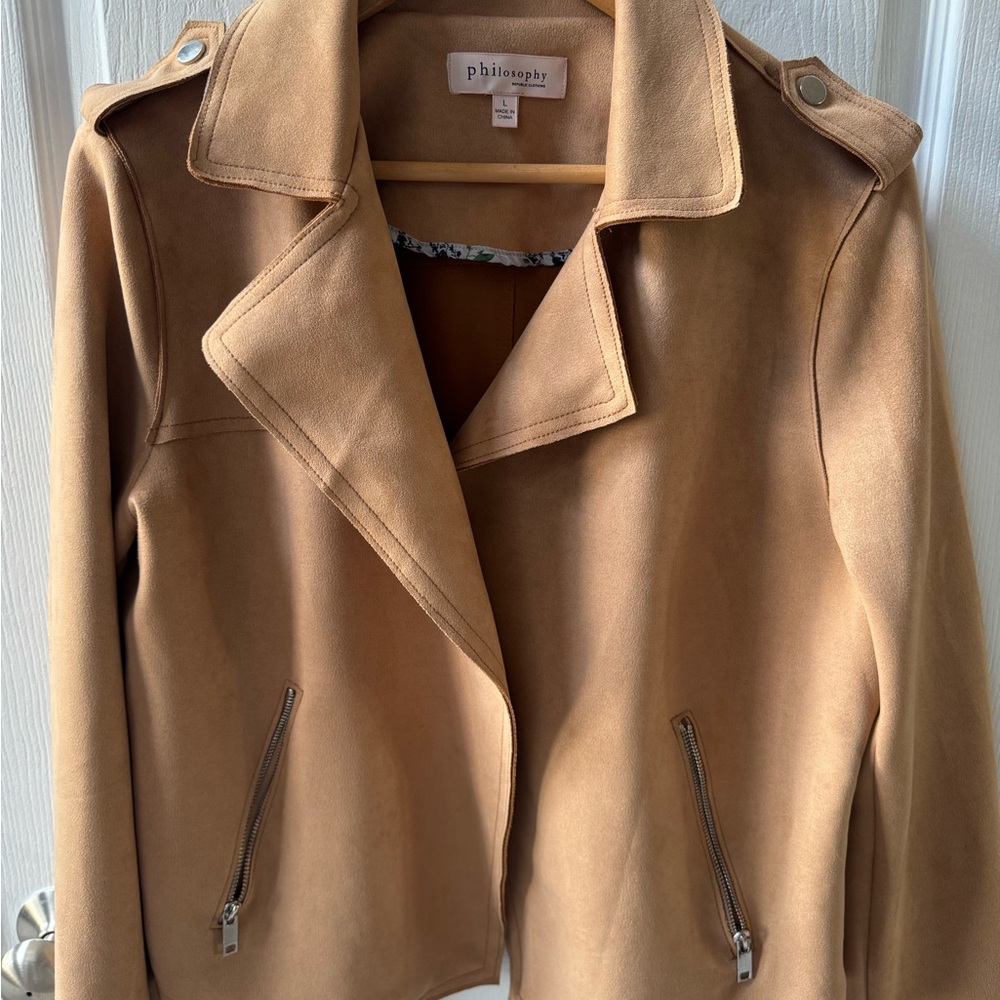 Philosophy Tan Women's Jacket